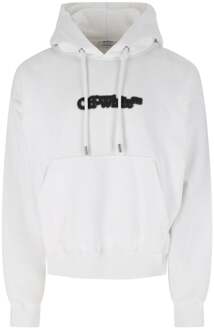 hoodie met capuchon Wit