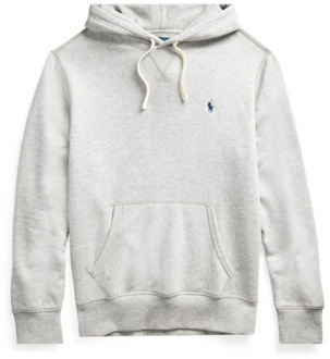 Hoodie met logoborduring Grijsmele