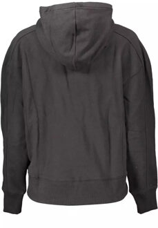 Hoodie met logoprint Zwart - XL