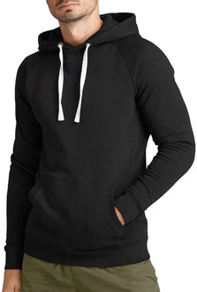 Hoodie met logoprint Zwart