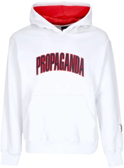 Hoodie Propaganda , White , Heren - Xl,L,M,S