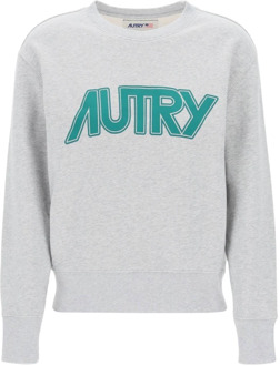 Hoodie Sweatshirt Autry , Gray , Dames - L,M,Xs