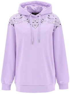 Hoodie Sweatshirt MCM , Purple , Dames - M,S,Xs