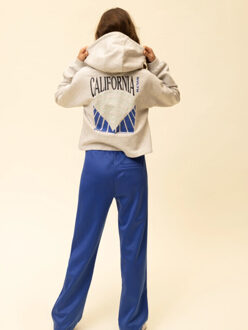 Hoody snow melee back print voor meisjes in de kleur - maat 146/152 Ecru