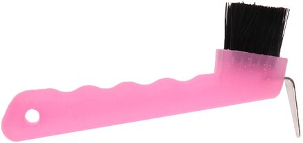 Hoof Pick Met Borstel Paard Grooming Equipment Tool Groen Roze Blauw Fluorescerend Geel