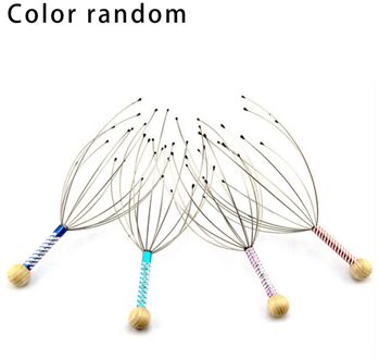 Hoofd Krabben Massage Klauwen Octopus Head Massager Scalp Scratcher Massage Klauw Kleine Artefact Soul Extractie Extractor