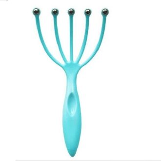 Hoofd Massage Massager Staal Bal Hoofdhuid Massager Ontspanning Vijf Vinger Massager Voor Hoofd Schoonheid Gezondheidszorg Massage Gereedschap