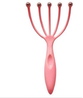 Hoofd Massage Massager Staal Bal Hoofdhuid Massager Ontspanning Vijf Vinger Massager Voor Hoofd Schoonheid Gezondheidszorg Massage Gereedschap