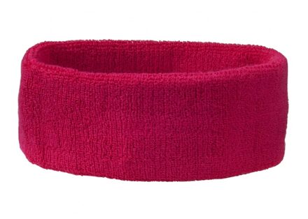 Hoofd zweetband fuchsia