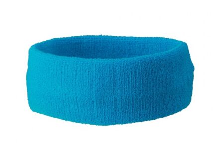 Hoofd zweetbandjes sport turquoise