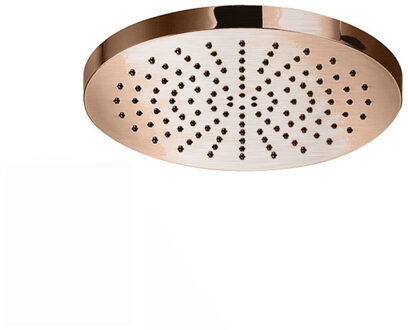 Hoofddouche Hotbath Mate Opbouw 20 cm Geborsteld Koper Living Colours