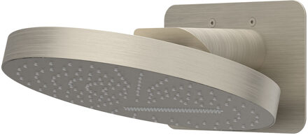 Hoofddouche IVY HALO Wandmodel Inc. Wandbeugel en Inbouwbox 32 cm Geborsteld Nickel PVD Nikkel