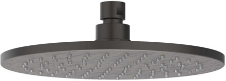 Hoofddouche IVY Medium 25 cm Anti-Kalk Nozzels RVS316 Geborsteld Carbon Black PVD Geborsteld RVS316 Carbon Black PVD