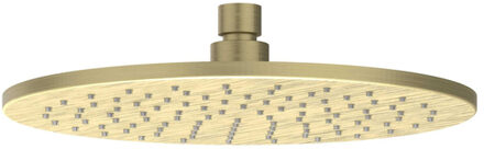 Hoofddouche IVY Medium 25 cm Anti-Kalk Nozzels RVS316 Geborsteld Mat Goud PVD Geborsteld RVS316 Mat Goud PVD