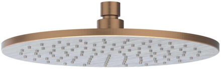 Hoofddouche IVY Medium 25 cm Anti-Kalk Nozzels RVS316 Geborsteld Mat Koper PVD Geborsteld RVS316 Mat Koper PVD