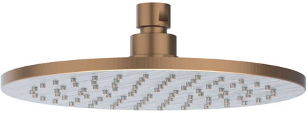 Hoofddouche IVY Medium 25 cm Anti-Kalk Nozzels RVS316 Geborsteld Mat Koper PVD Geborsteld RVS316 Mat Koper PVD