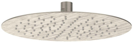 Hoofddouche IVY Slim 25 cm Anti-Kalk Nozzels Eco-Air Geborsteld Nickel PVD