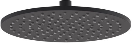 Hoofddouche MAY Medium 25 cm met Antikalk Nozzles Mat Zwart PED