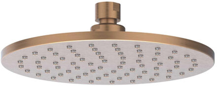 Hoofddouche - medium - 20cm - antikalk nozzels - Geborsteld mat koper PVD 6900655 Koper geborsteld