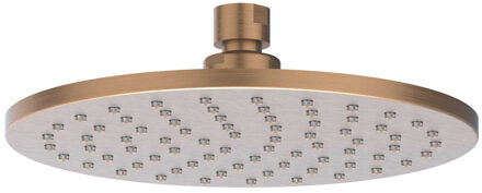 Hoofddouche - medium - 20cm - antikalk nozzels - Geborsteld mat koper PVD 6900655 Koper geborsteld