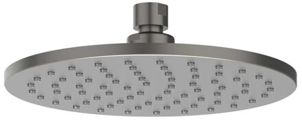 Hoofddouche - medium - 20cm - antikalk nozzels - Geborsteld metal black PVD 6900656 Metal black geborsteld (antraciet)