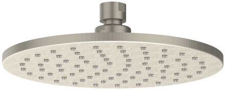 Hoofddouche - medium - 20cm - antikalk nozzels - Geborsteld nickel PVD 6900653 Nickel geborsteld (RVS)