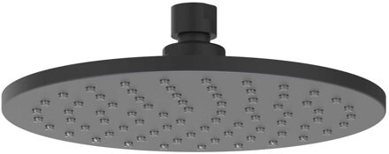 Hoofddouche - medium - 20cm - antikalk nozzels - Mat zwart PED 6900652 Zwart mat