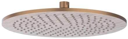 Hoofddouche - medium - 30cm - antikalk nozzels - Geborsteld mat koper PVD 6900755 Koper geborsteld