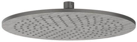 Hoofddouche - medium - 30cm - antikalk nozzels - Geborsteld metal black PVD 6900756 Metal black geborsteld (antraciet)