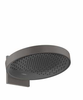 Hoofddouche Rainfinity HansGrohe PowderRain 360 1jet Met Douche-arm Geborsteld Zwart Chroom