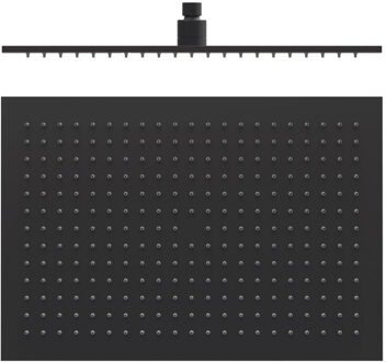 Hoofddouche Tres Plafonduitloop 45x31.5 cm Mat Zwart