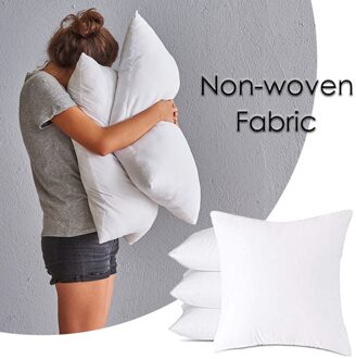 Hoofdeinde Kussen Core Niet-geweven Doek Met Wollen Doek Kussen/35x3 5/40x4 0/45X45 Home Hotel Kussen Innerlijke Vulling Katoen