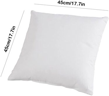 Hoofdeinde Kussen Core Wollen Doek Met Niet-geweven Doek Kussen Ondersteuning En Top Verkopende Product In D 45CM x 45CM