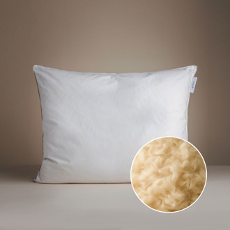 Hoofdkussen - 100% Kapok - Voor Zij- & Rug- En Buikslaper - Kapok - Plantaardig & Luchtig En Vochtregulerend - Dekbed-Discounter.nl - 60 x 70 cm