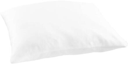 Hoofdkussen Basic - Traagschuim - 50x60 Cm - Synthetisch/Traagschuim - Wit