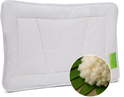 Hoofdkussen Kids - Bamboe - Voor Rug- & Buik- En Zijslaper - Bamboe En Microvezel - Dekbed-Discounter.nl - 40 x 60 cm