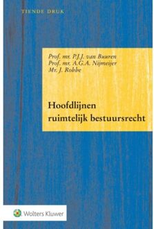 Hoofdlijnen ruimtelijk bestuursrecht - Boek P.J.J. van Buuren (9013140106)