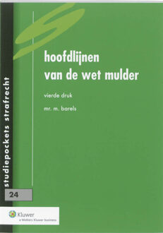 Hoofdlijnen van de wet Mulder - Boek M. Barels (901308088X)