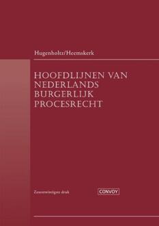 Hoofdlijnen Van Nederlands Burgerlijk Procesrecht - W. Hugenholtz