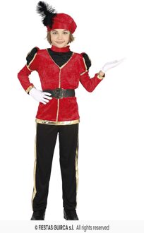 Hoofdpietje Kostuum Kind Rood/Zwart Rood - Zalm