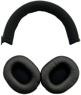 Hoofdtelefoon Spons Lederen Case Oorbeschermers Head Beam Beschermhoes Cross Beam Pad Voor Audio-Technica ATH-SR5 SR5BT