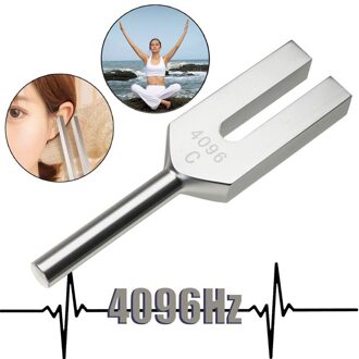 Hoogfrequente Energie Stemvork Crystal 4096Hz Medische Stemvork Aluminium Healing Geluid Trillingen Therapie Medische Tool