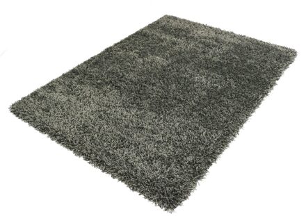 Hoogpolig Vloerkleed Shaggy Plus 959 Grey-240 x 340 cm