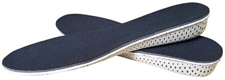 Hoogte Toename Inlegzolen Full Size Voor Mannen/Vrouwen Inserts Pad Inlegzolen Voeten Schoenen Up Invisiable Arch Ondersteuning Schoenzool kussen Pad 4cm