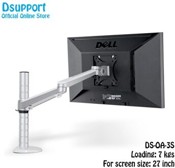 Hoogte Verstelbare binnen 27 inch LCD LED Monitor Houder Arm Beugel 360 Graden Draaibare Computer Monitor houder Stand OA-3S