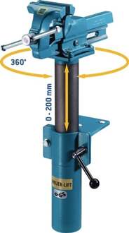 Hoogteversteller automatisch 120mm