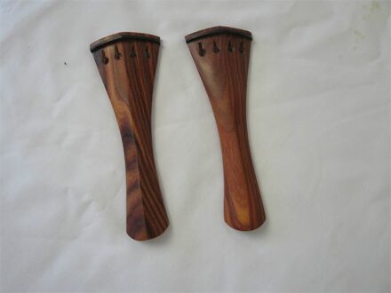Hoogwaardige Altviool deel, 2 stks palissander viola staartstukken 4/4, ebbenhout ornament