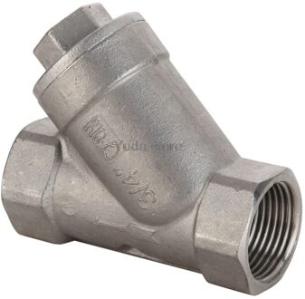 Hoogwaardige Bsp 1/2 "3/4" 1 "1-1/4" 1-1/2 "Vrouwelijke Inline Y Mesh zeef Threads Filter 304 Roestvrij Stalen Filter Klep Dikker DN32