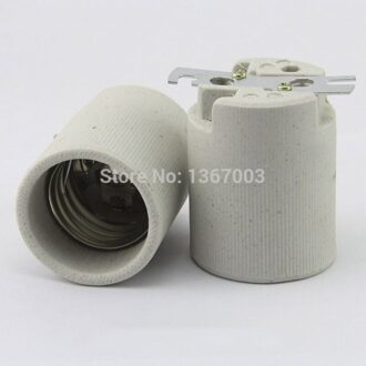 Hoogwaardige E40 Keramische Lamphouder, E40 Lamp Socket Verlichting Hulpstukken Accessoires Schroef, Vlamvertragende 4stk