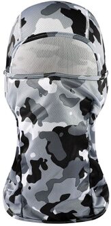 Hoogwaardige Gezichtsmasker Warmer Winddicht Ademend Motorfiets Vissen stofdicht Hoofd Zonwering Ski Snowboard Fiets Hoeden grijs